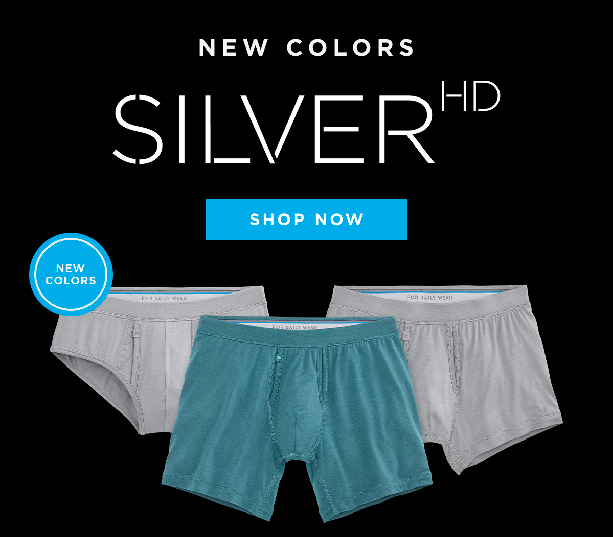Mack Weldon Our softest boxers in new colors. Milled