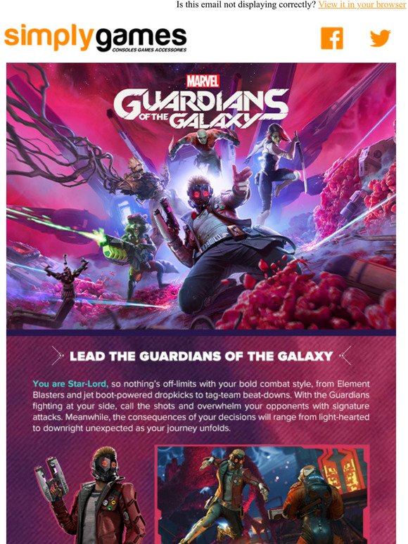 Marvel's Guardians of the Galaxy + Pre-Order Bonus