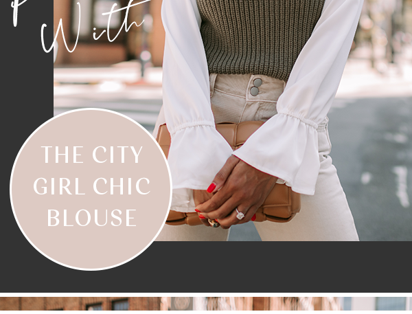 The City Girl Chic Blouse