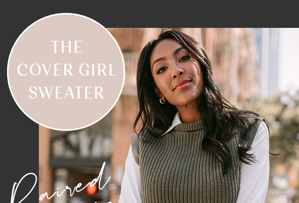 The Cover Girl Sweater Vest