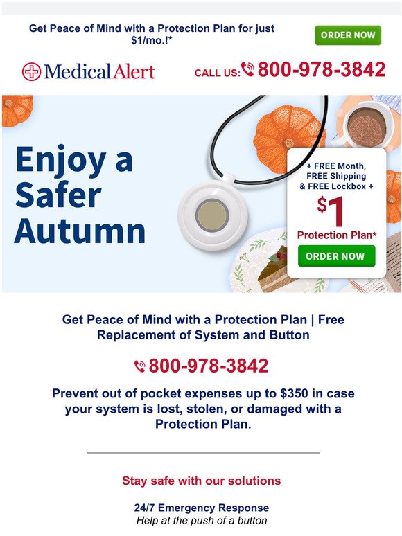 Autumn Sale: Add a Protection Plan for Just $1/mo.!*