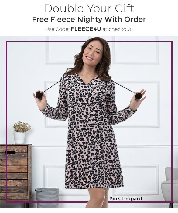 Hoodie-Footie™ for Women - Nordic Fleece  Pajamas women, Hoodie footie,  Cotton pajamas women