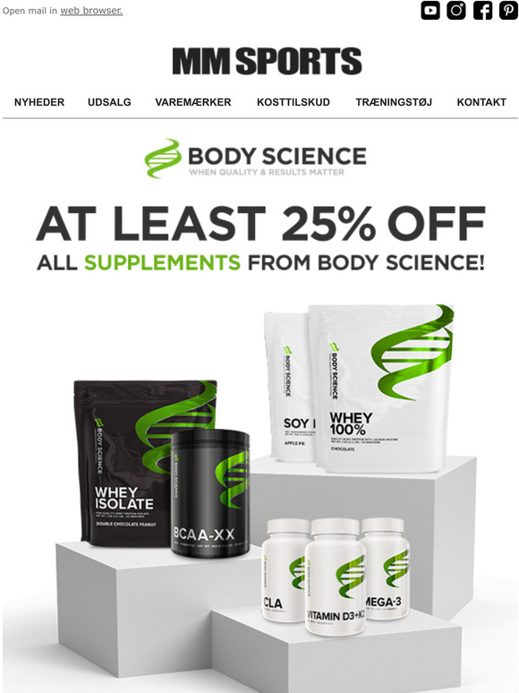 25% OFF ALL SUPPLEMENTS*