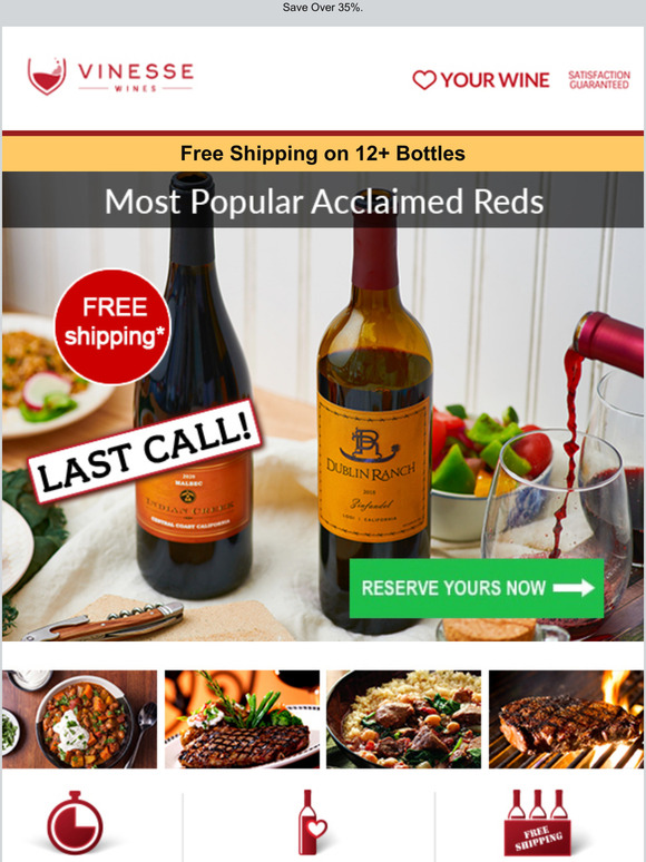 Last Chance for Most Popular Acclaimed Reds: Member-Celebrated Cab, Zin & Malbec for Fall Tasting Fun For Less Than $160/Case, Delivered