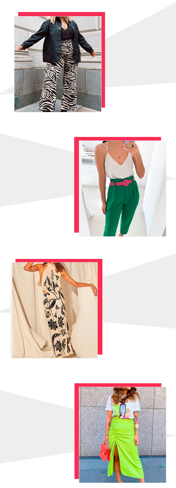 Looks que combinam com a bolsa 