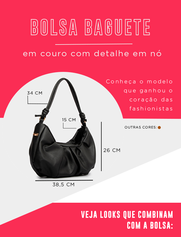 Bolsa Baguete 