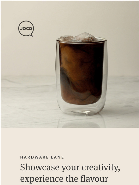 Up your beverage game.