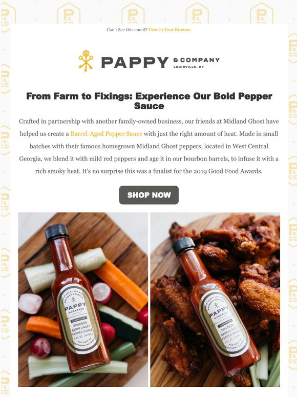 Pappy Van Winkle Bourbon Barrel-aged Pepper Sauce