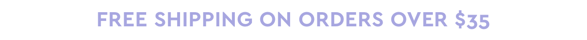 free shipping on orders over $35