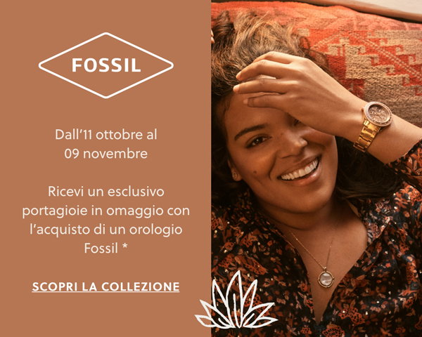 Stroili Oro: In regalo acquistando un orologio Fossil | Milled