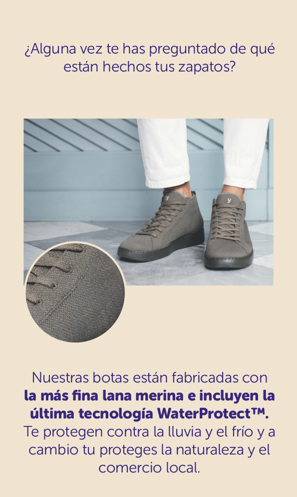 Yuccs Es: Una bota naturalmente cmoda y sostenible | Milled