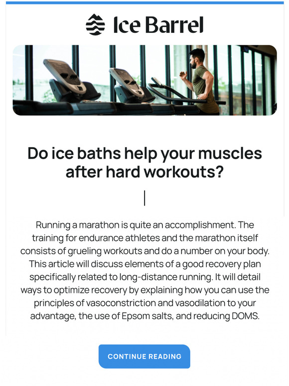 theicebarrel Do Ice Baths Help Your Muscles After Hard Workouts? Milled