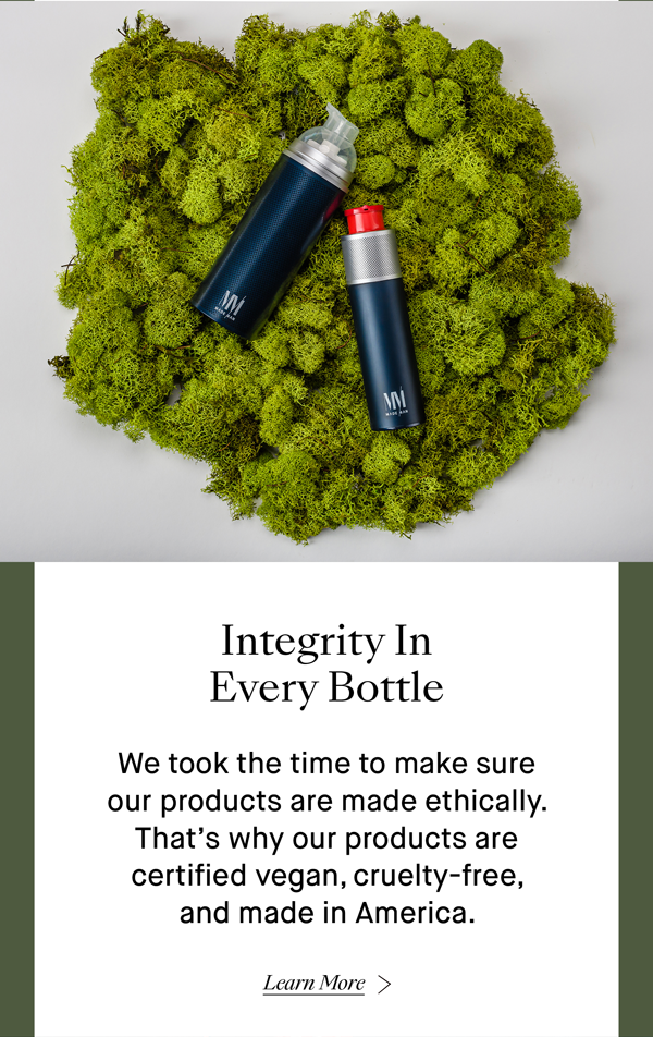 Integrity In Every Bottle