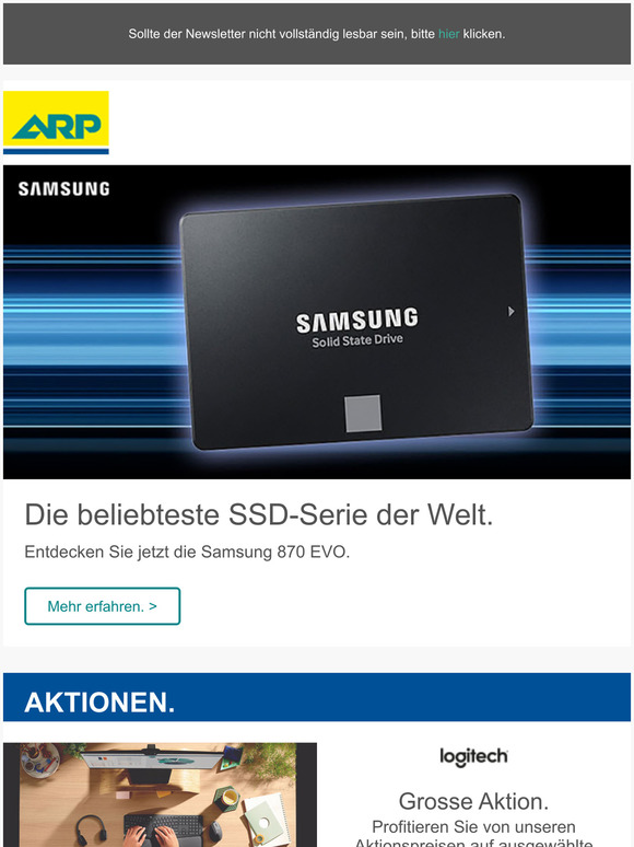 ARP: Highlights der Woche