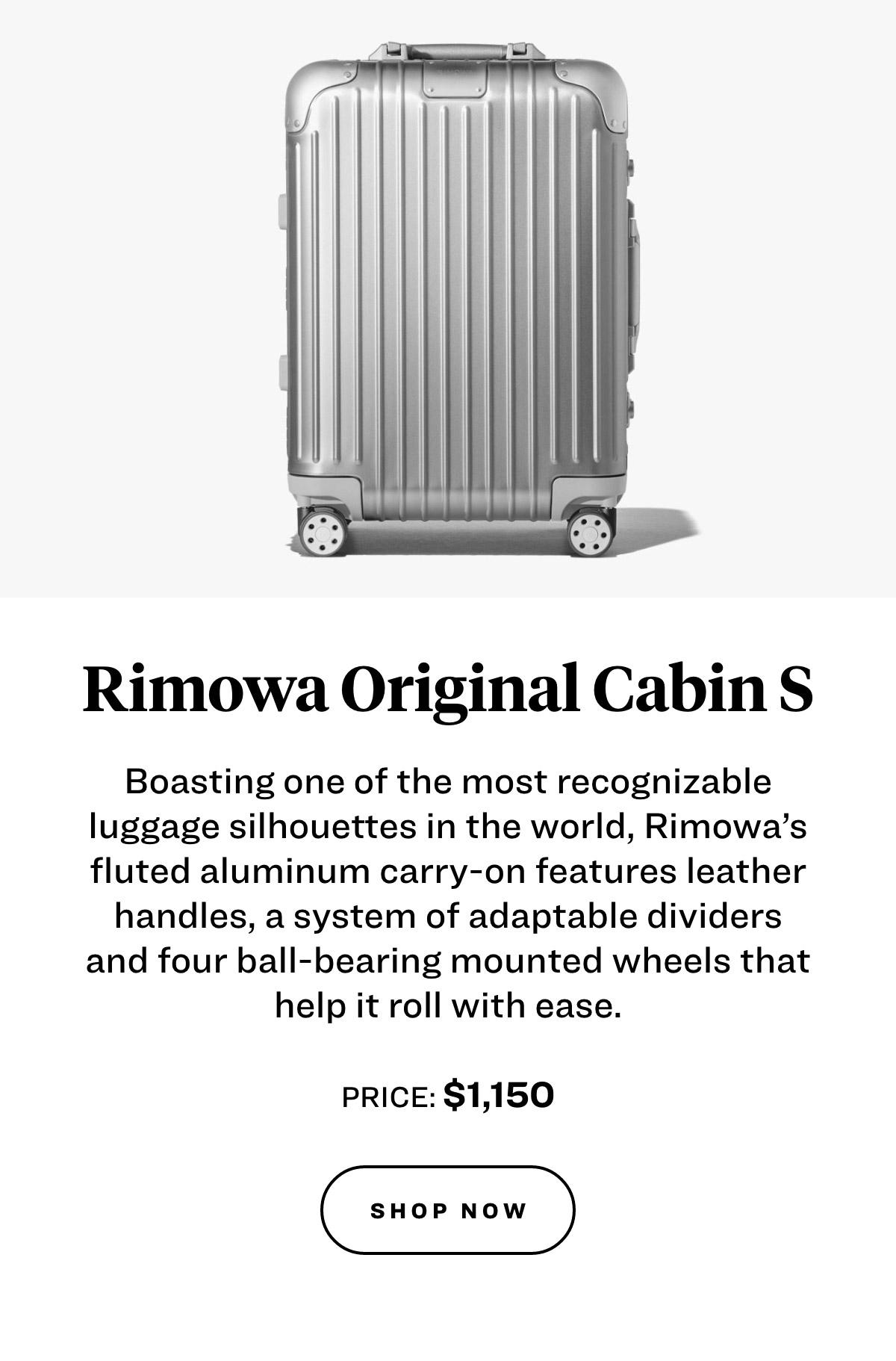 RIMOWA Made $3,300 Leather Suitcases. That's Important