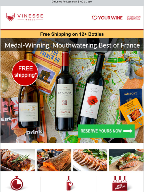 Medal-Winning, Mouthwatering Best of France: Beautifully Delicious Red & White Wines for Fall