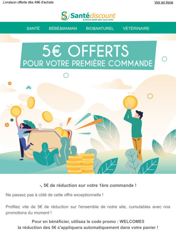Santediscount Livraisonofferte Santdiscount Vous Offre La Livraison Ds 49 D Achat Milled