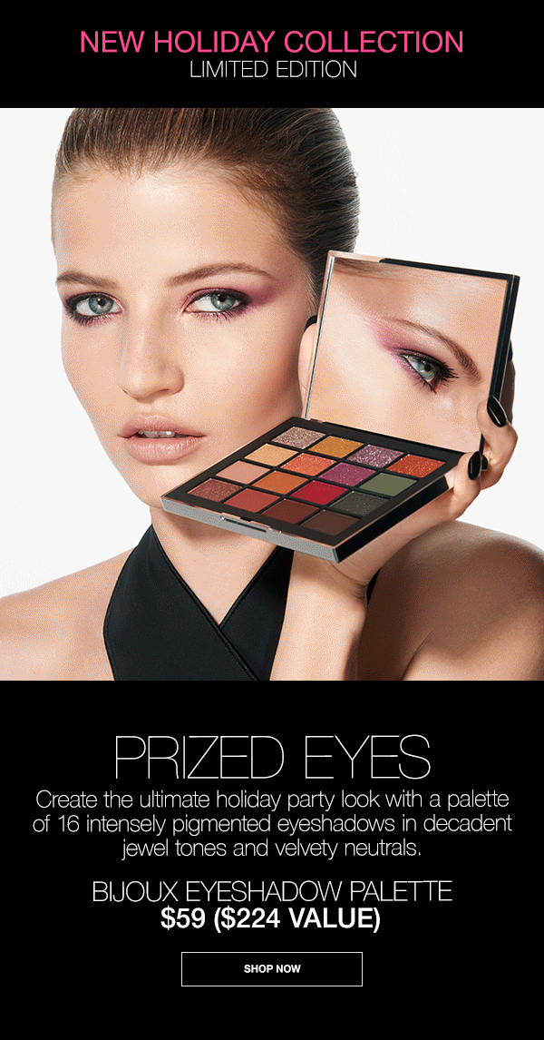 NARS Introducing our largest eyeshadow palette ever. Milled