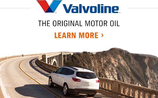Valvoline(TM) | THE ORIGINAL MOTOR OIL | LEARN MORE >