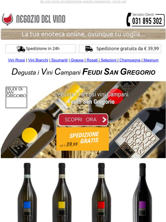 Negoziodelvino - Vini FEUDI SAN GREGORIO & DONNAFUGATA
