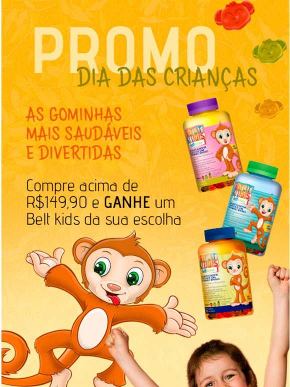 Hoje voc compra e ganha um Belt Kids!