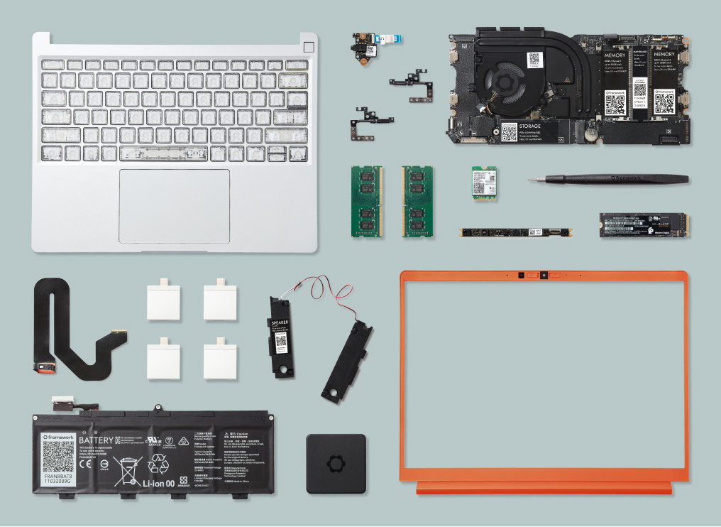 Framework Laptop illustration