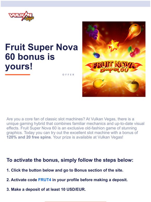 vulkan vegas promo code free spins