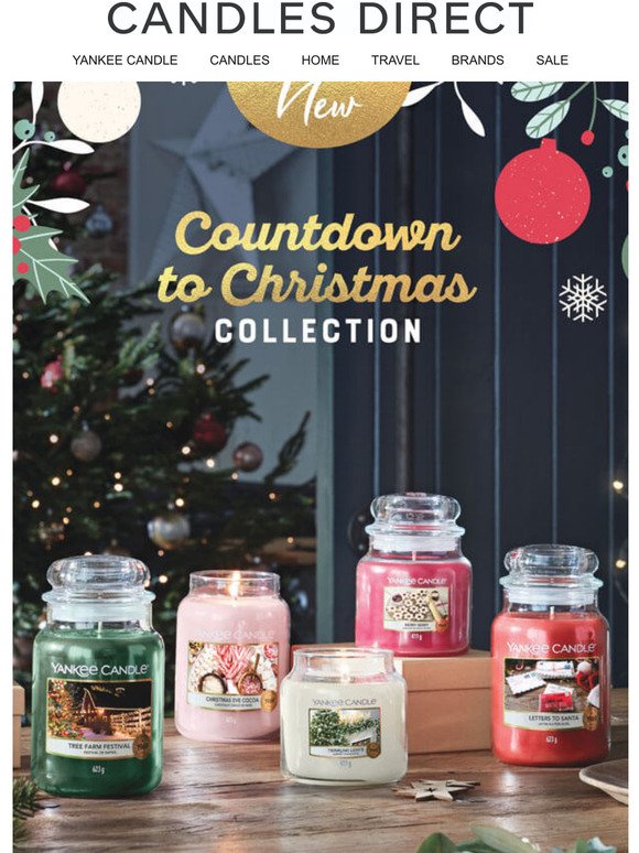 5 New Festive Yankee Candle Fragrances Now In Stock