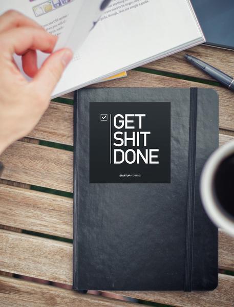 Sticker "Get shit DONE"