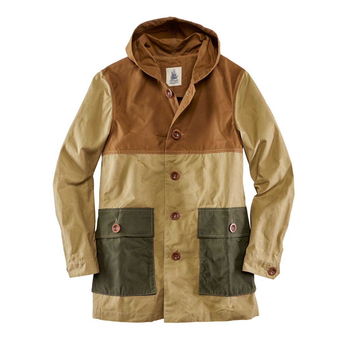 Captain Santors Mantel Rain Coat Tricolor