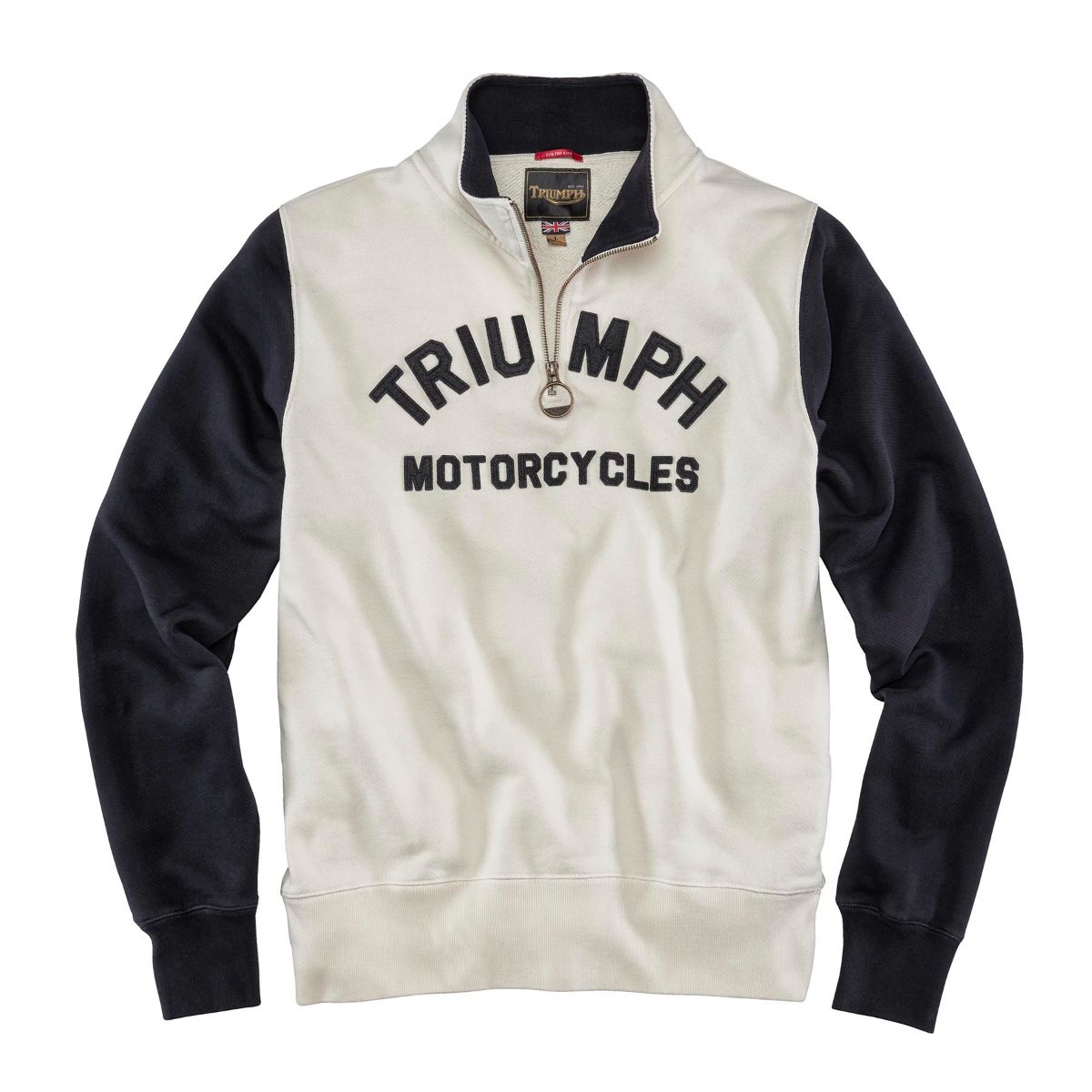 Triumph Motorcycles Sweater Ribble White