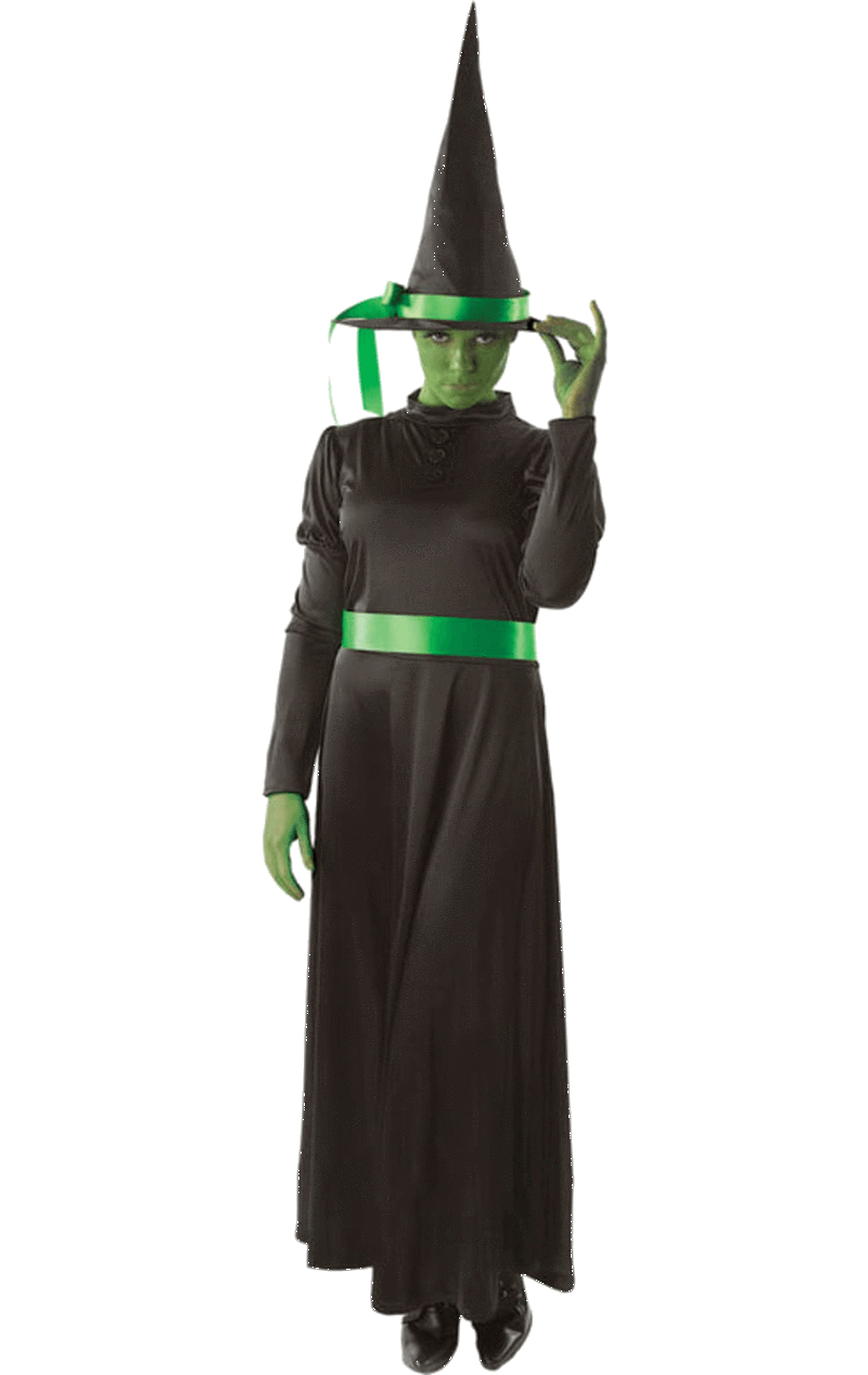 Wicked Green West Witch Costume