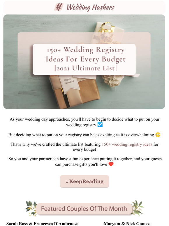 wedding-hashers-150-wedding-registry-ideas-for-every-budget-milled