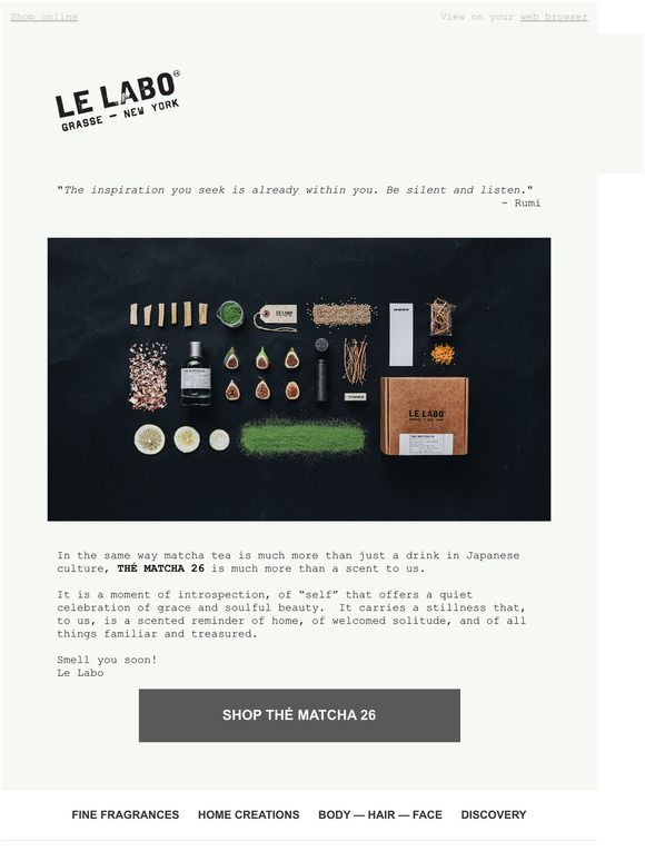 Introducing TH MATCHA 26