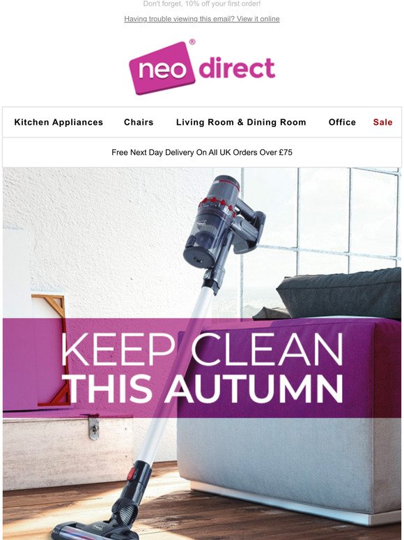 Keep your home clean this autumn