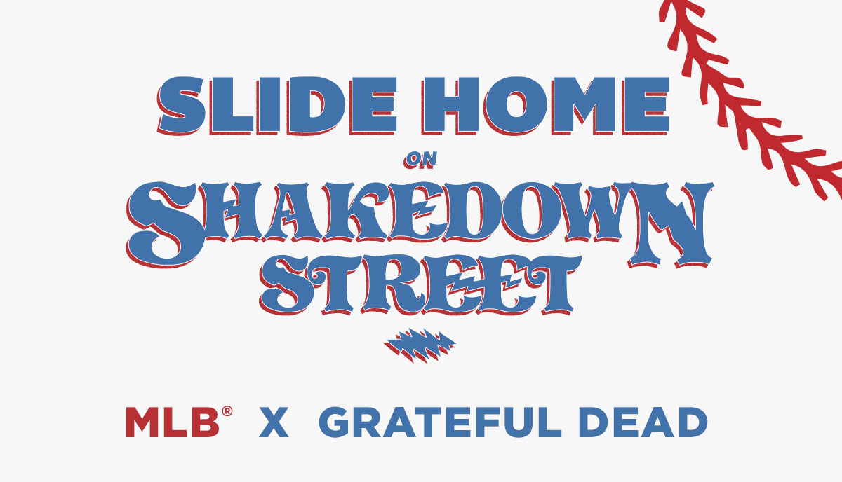 MLB x Grateful Dead x Cardinals T-Shirt from Homage. | Red | Vintage Apparel from Homage.