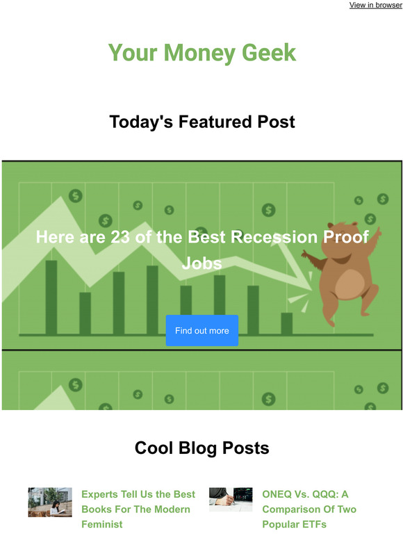 Recession Proof Jobs + Ghostbusters Afterlife + Guide to Long Term Airbnb