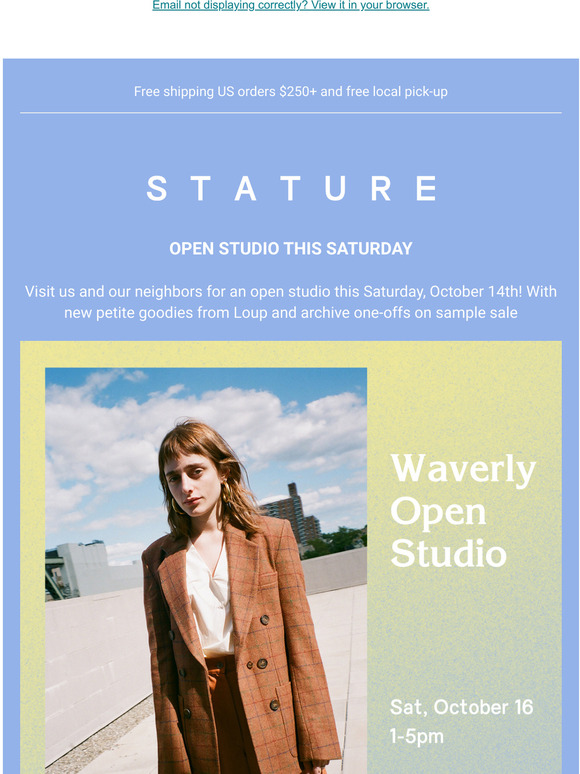 Open Studio Sale in Brooklyn this Saturday!