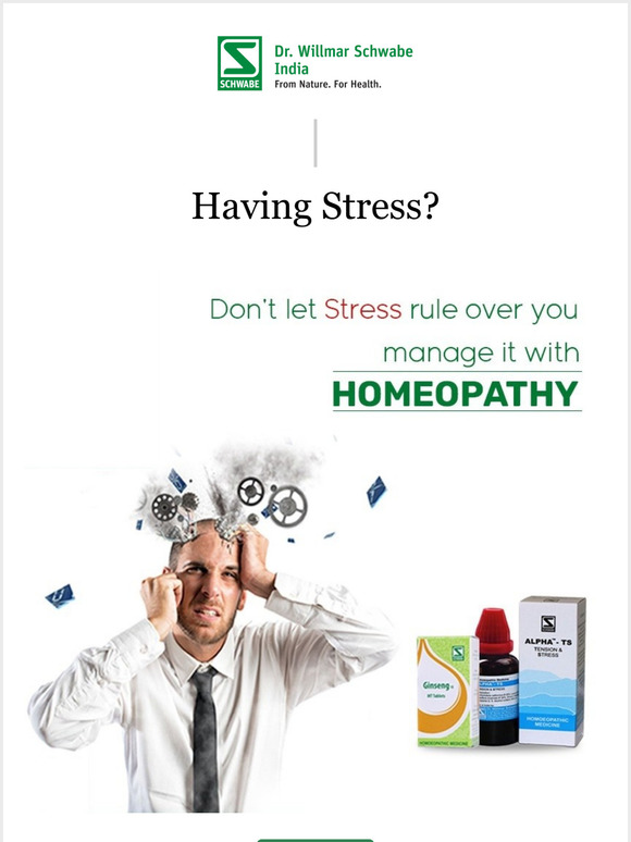 Are you stressed with your work ?