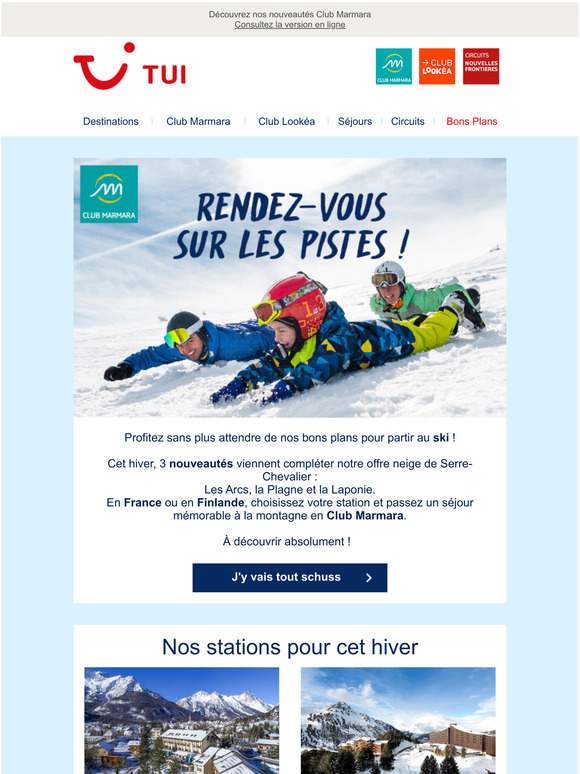Direction la neige pour vos prochaines vacances !