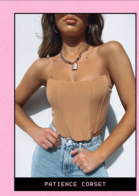 Patience Corset Tan