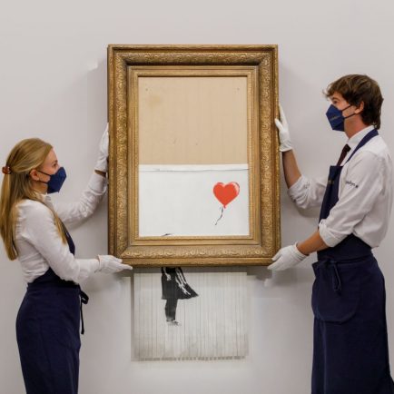 Art Industry News: Did Banksy Pull Another Bait-and-Switch When It Comes to His Notorious Self-Shredding Artwork? + Other Stories