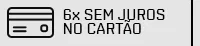 6x Sem Juros No Cartão