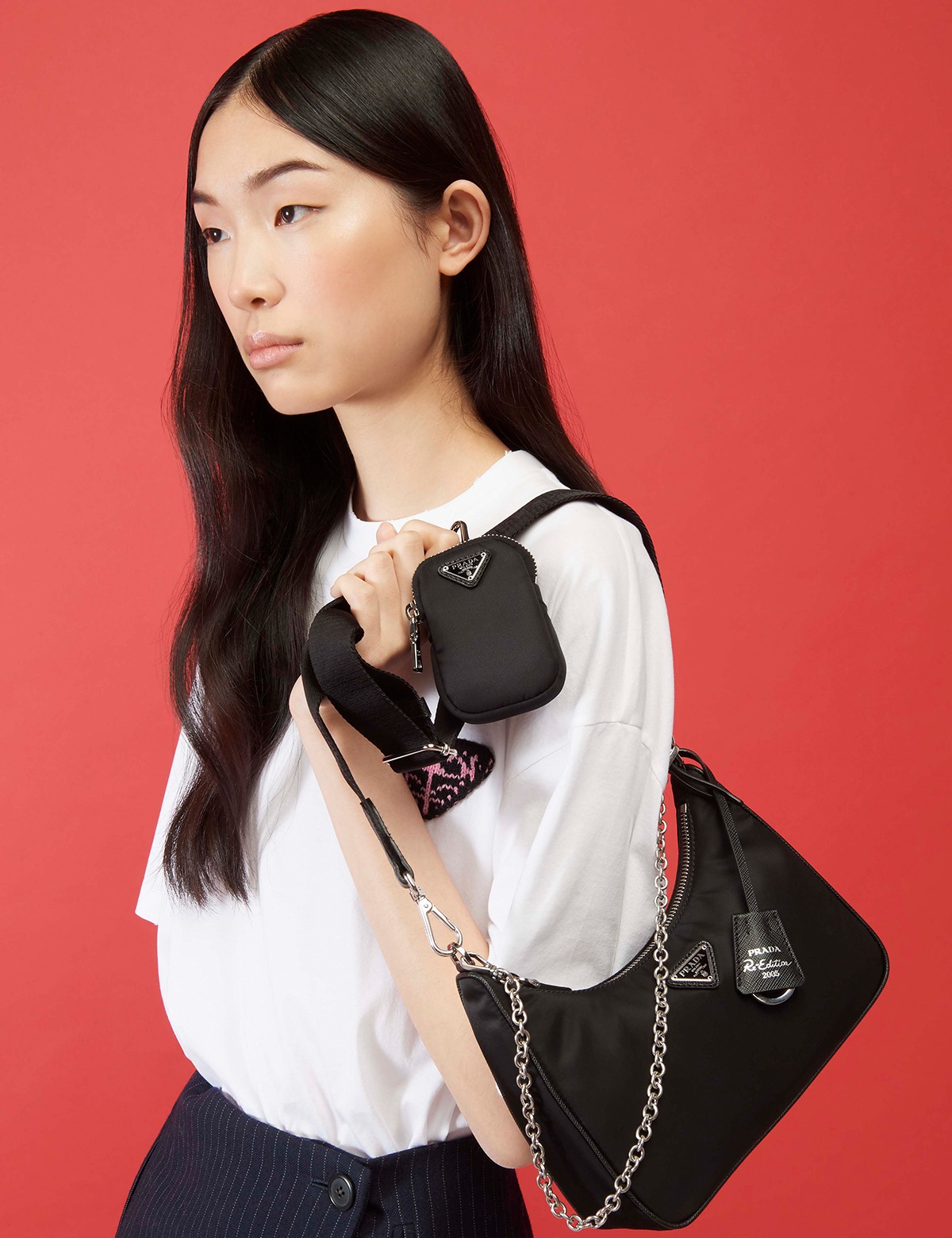 prada re edition 2005 saks