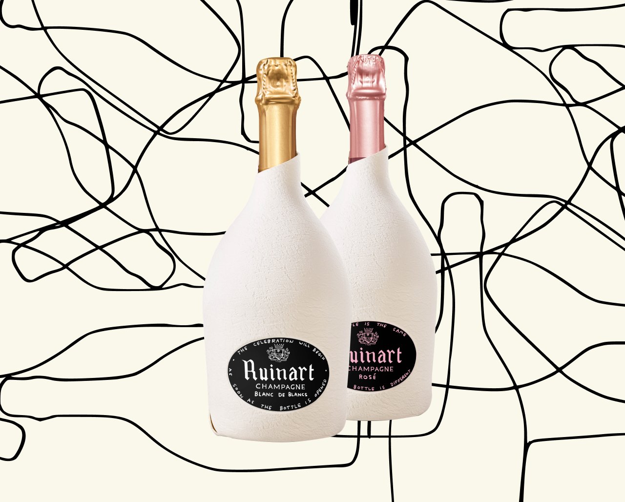 moet, Other, Mot Rose Limited Edition Off White Collection