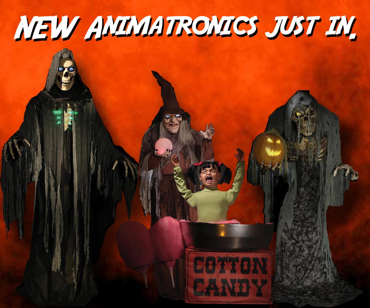 Halloween Animatronics  Professional Animated Props – The Horror Dome