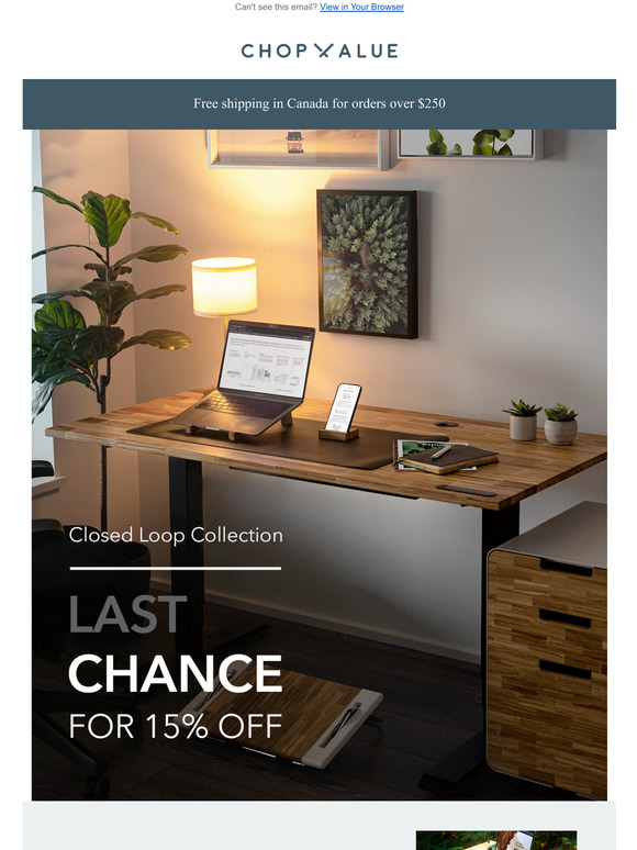 Last chance for 15% off to work and learn better from home