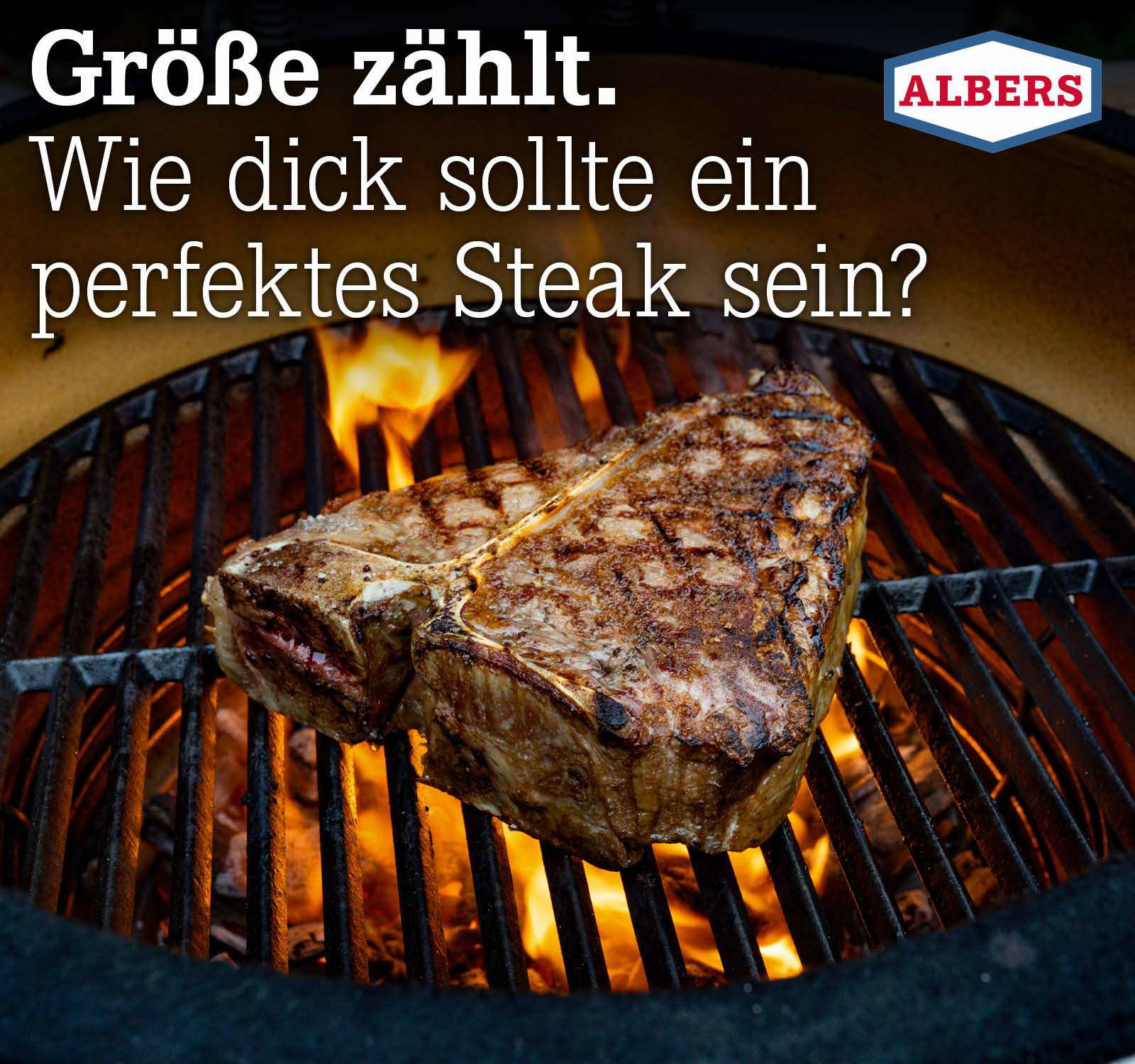 Albers Food Shop DE: Wie dick sollte ein perfektes Steak sein? | Milled