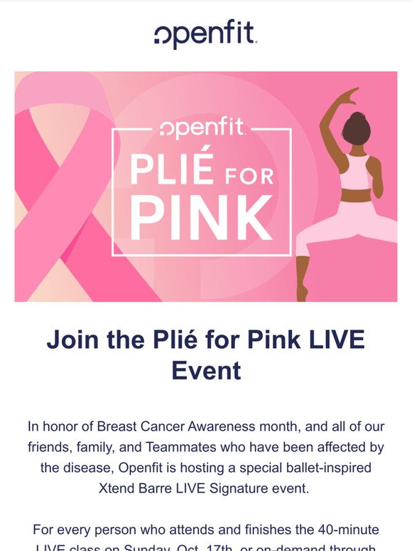 Join the Pli for Pink LIVE Event