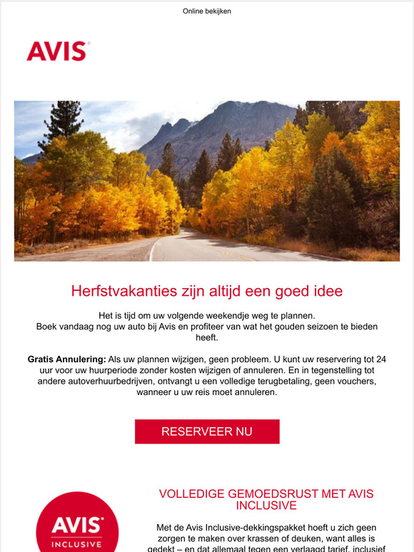 Toe aan een herfstvakantie?